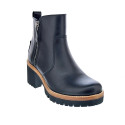 Botines Panama Jack zapatos Mujer modelo Pauline B11 Negro Cremallera