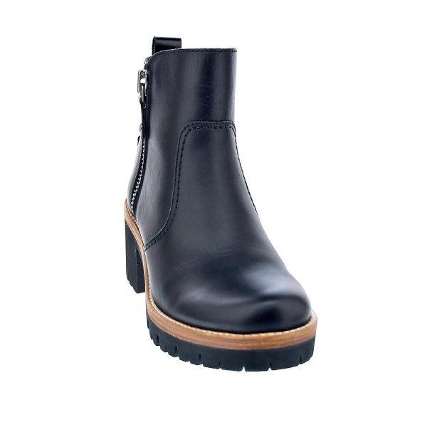 Botines Panama Jack zapatos Mujer modelo Pauline B11 Negro Cremallera