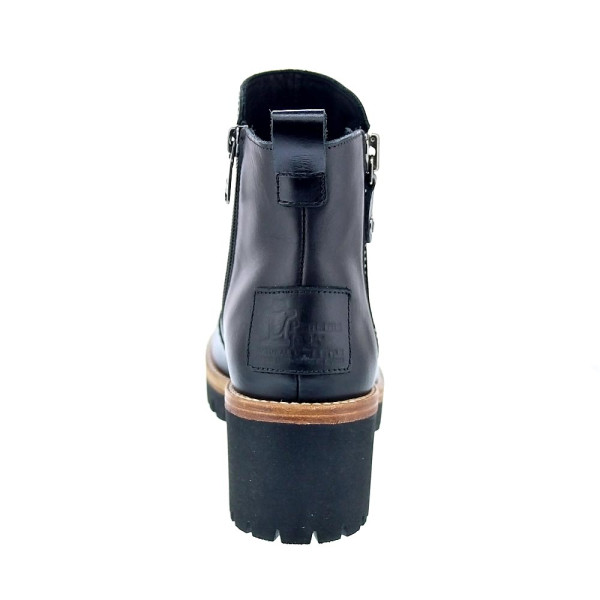 Botines Panama Jack zapatos Mujer modelo Pauline B11 Negro Cremallera