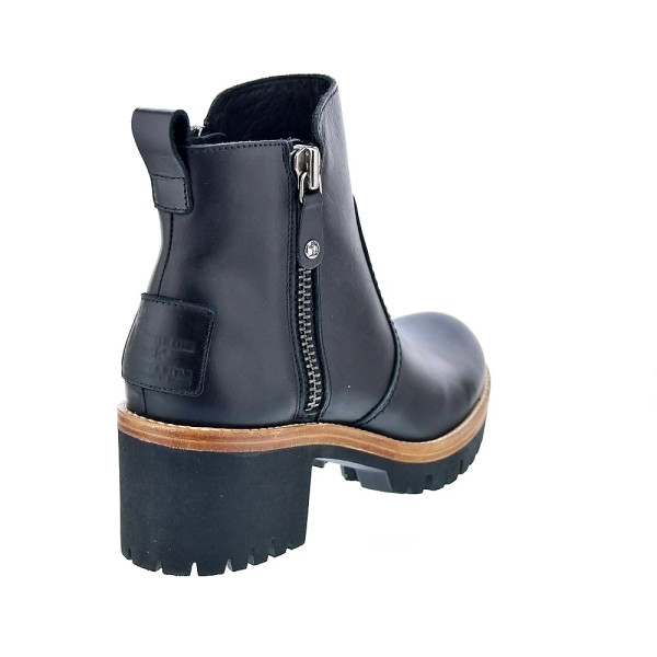 Botines Panama Jack zapatos Mujer modelo Pauline B11 Negro Cremallera
