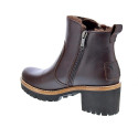 Botines Panama Jack zapatos Mujer modelo Pauline B15 Marrón Cremallera
