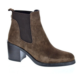 Botines Alpe zapatos Mujer modelo 24041133 Marrón Elástico 2