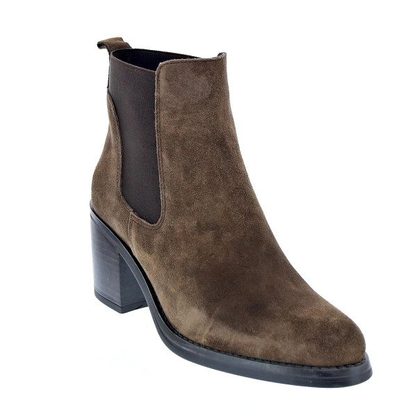 Botines Alpe zapatos Mujer modelo 24041133 Marrón Elástico