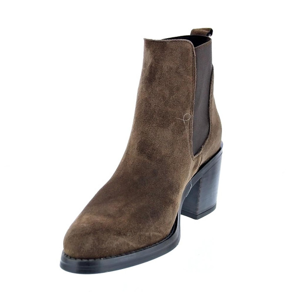 Botines Alpe zapatos Mujer modelo 24041133 Marrón Elástico