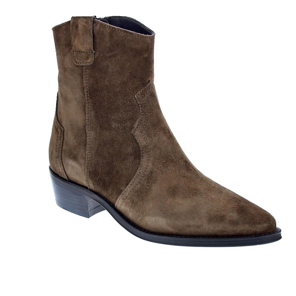 Botines Alpe zapatos Mujer modelo Camperos 25481133 Marrón Cremallera