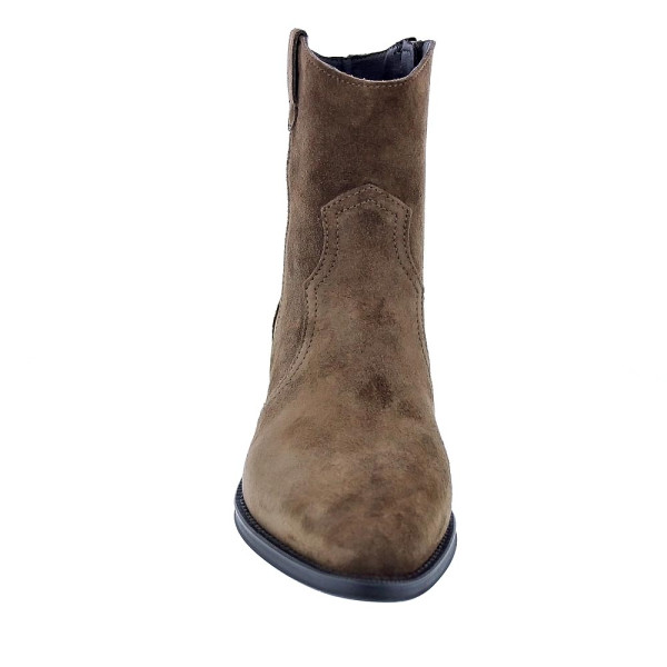 Botines Alpe zapatos Mujer modelo Camperos 25481133 Marrón Cremallera