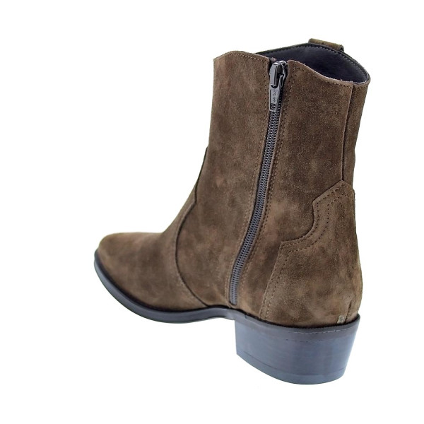 Botines Alpe zapatos Mujer modelo Camperos 25481133 Marrón Cremallera