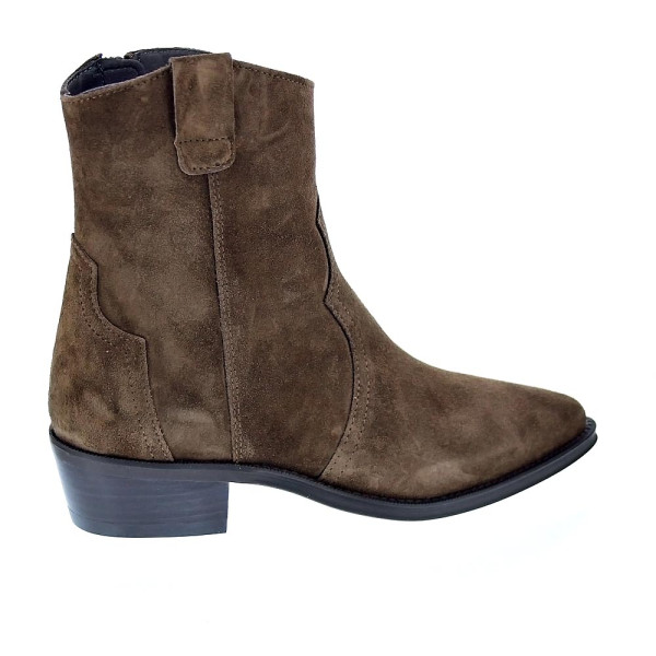 Botines Alpe zapatos Mujer modelo Camperos 25481133 Marrón Cremallera