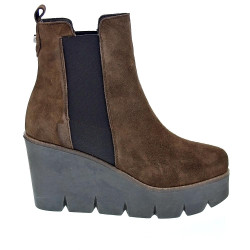 Botines Alpe zapatos Mujer modelo 45491133 Marrón Elástico