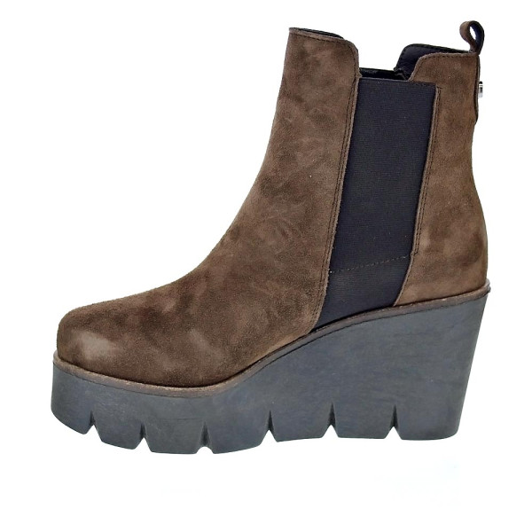 Botines Alpe zapatos Mujer modelo 45491133 Marrón Elástico
