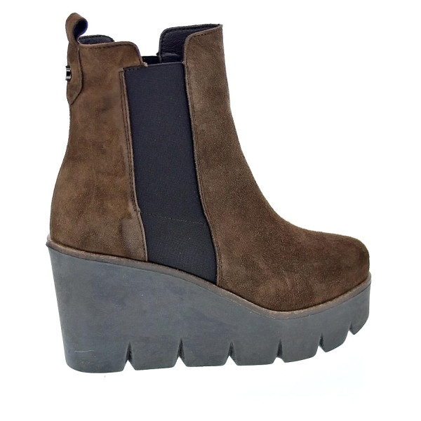 Botines Alpe zapatos Mujer modelo 45491133 Marrón Elástico