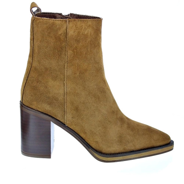 Botines Alpe zapatos Mujer modelo 52211101 Marrón Cremallera