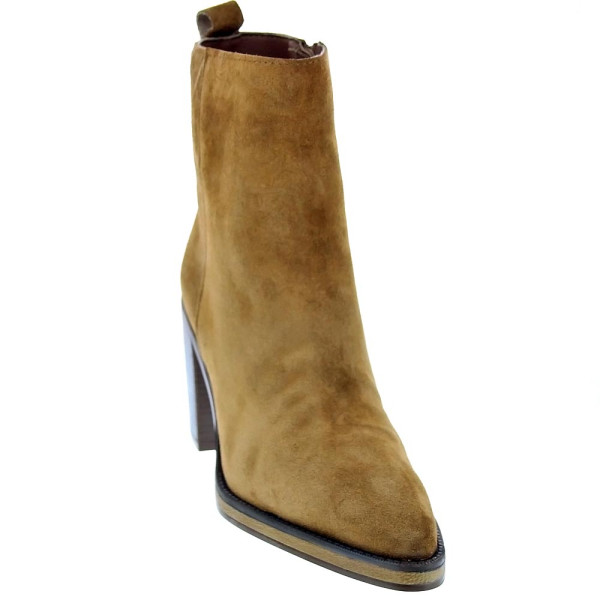 Botines Alpe zapatos Mujer modelo 52211101 Marrón Cremallera