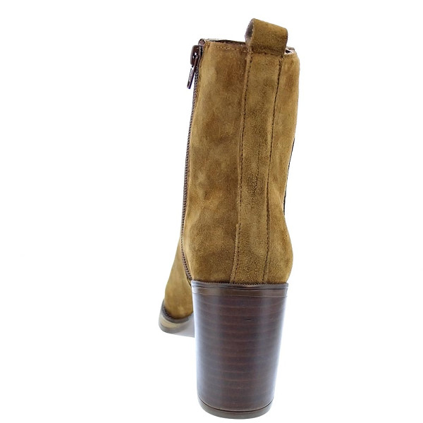 Botines Alpe zapatos Mujer modelo 52211101 Marrón Cremallera