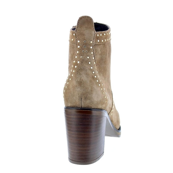 Botines Alpe zapatos Mujer modelo 54491109 Beige Cremallera