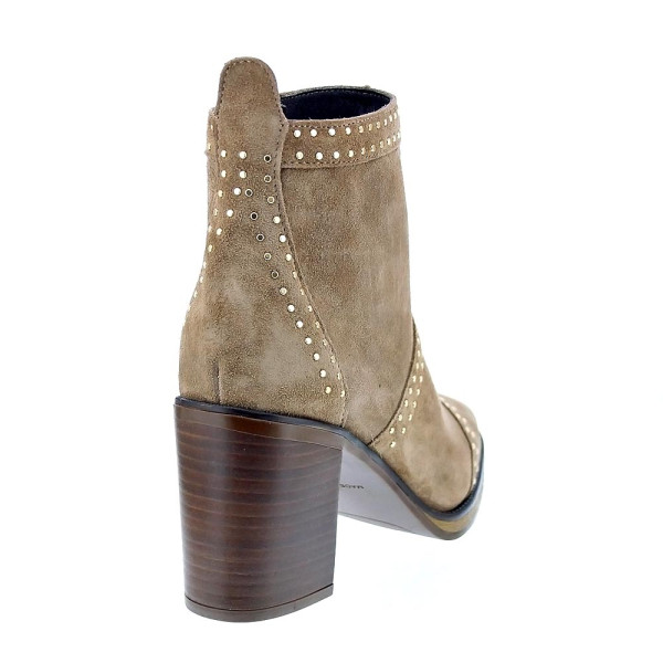 Botines Alpe zapatos Mujer modelo 54491109 Beige Cremallera