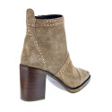 Botines Alpe zapatos Mujer modelo 54491109 Beige Cremallera