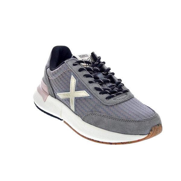 Zapatillas Munich zapatos Mujer modelo Versus 111 Gris Cordón