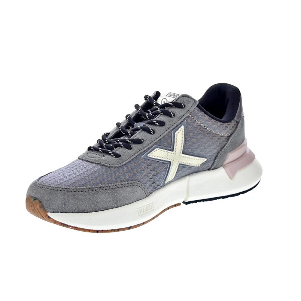 Zapatillas Munich zapatos Mujer modelo Versus 111 Gris Cordón
