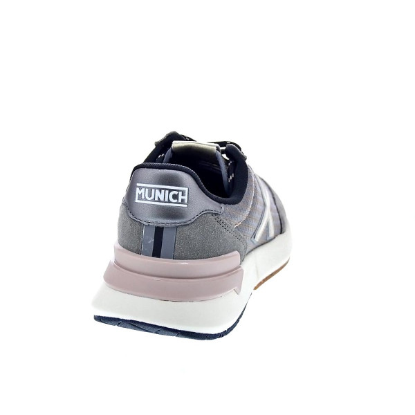 Zapatillas Munich zapatos Mujer modelo Versus 111 Gris Cordón