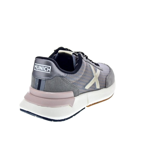 Zapatillas Munich zapatos Mujer modelo Versus 111 Gris Cordón