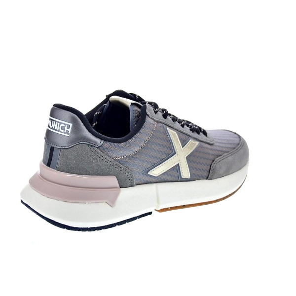 Zapatillas Munich zapatos Mujer modelo Versus 111 Gris Cordón