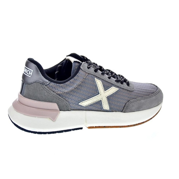 Zapatillas Munich zapatos Mujer modelo Versus 111 Gris Cordón
