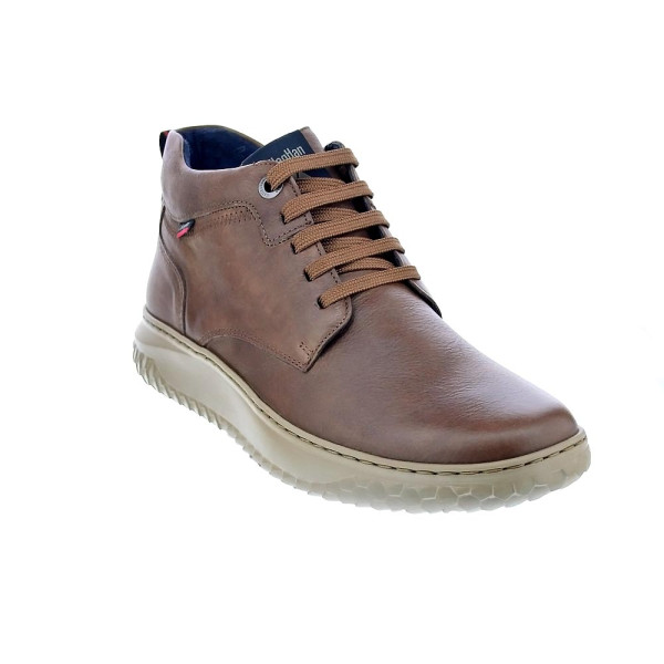 Botines Callaghan zapatos Hombre modelo 60803 Marrón Cordón