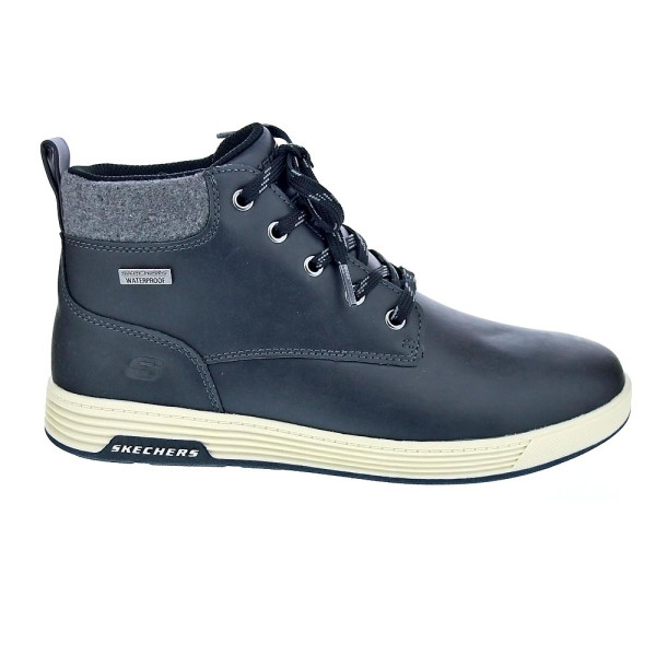 Botines Skechers zapatos Hombre modelo Cavell Isaac Negro 