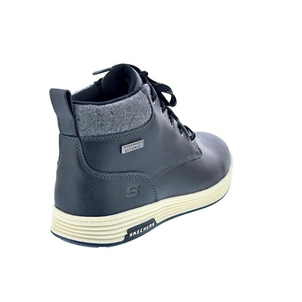 Botines Skechers zapatos Hombre modelo Cavell Isaac Negro 