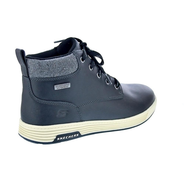 Botines Skechers zapatos Hombre modelo Cavell Isaac Negro 