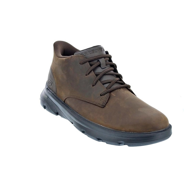Botines Skechers zapatos Hombre modelo Arch Fit Garza Marrón 