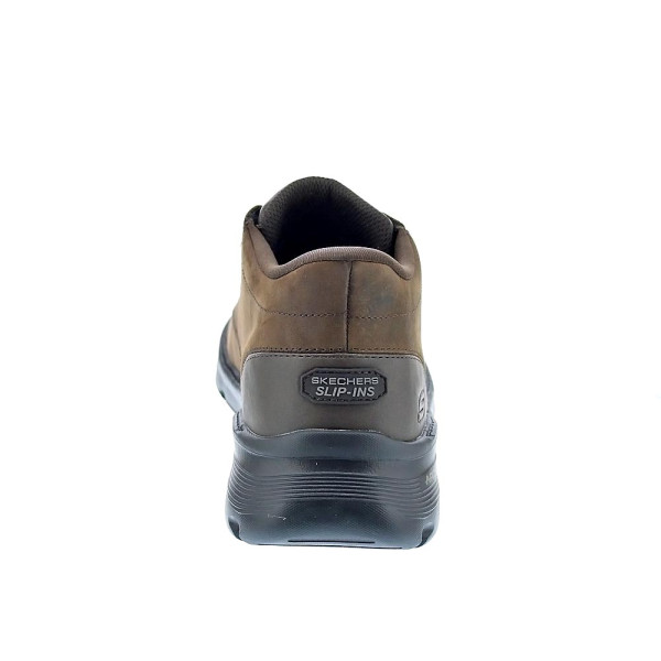 Botines Skechers zapatos Hombre modelo Arch Fit Garza Marrón 