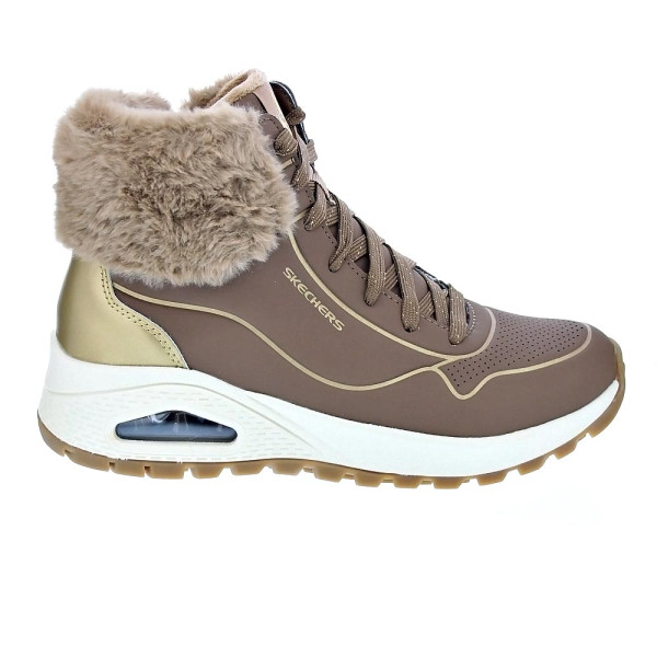Botines Skechers zapatos Mujer modelo Uno Rugged Marrón 