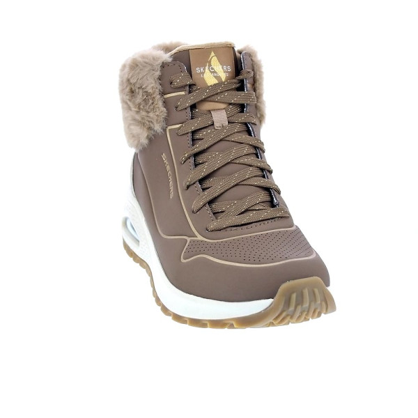 Botines Skechers zapatos Mujer modelo Uno Rugged Marrón 