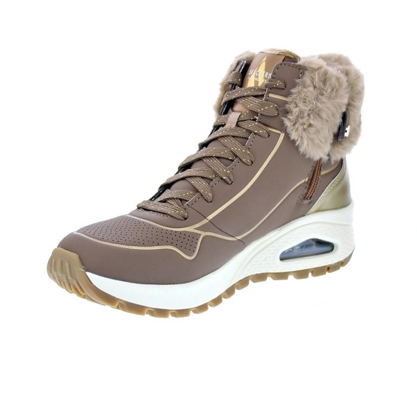 Botines Skechers zapatos Mujer modelo Uno Rugged Marrón 