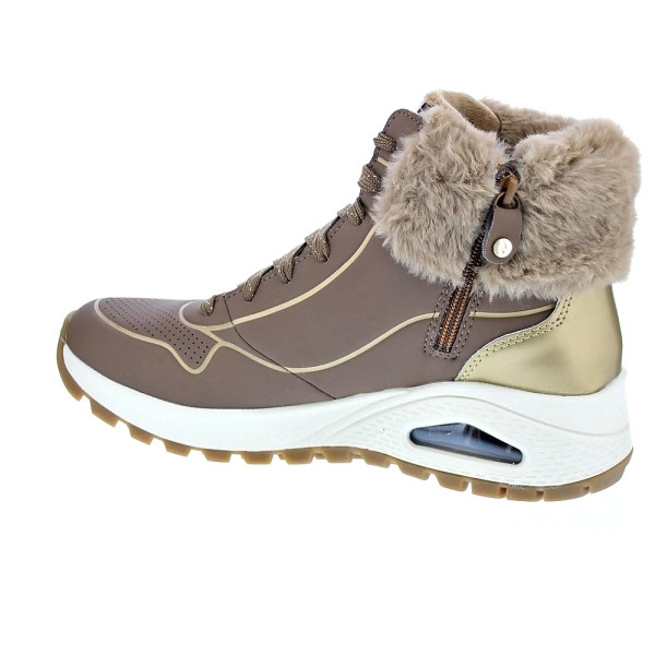 Botines Skechers zapatos Mujer modelo Uno Rugged Marrón 
