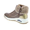 Botines Skechers zapatos Mujer modelo Uno Rugged Marrón 
