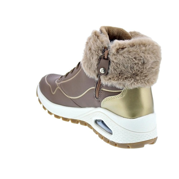 Botines Skechers zapatos Mujer modelo Uno Rugged Marrón 