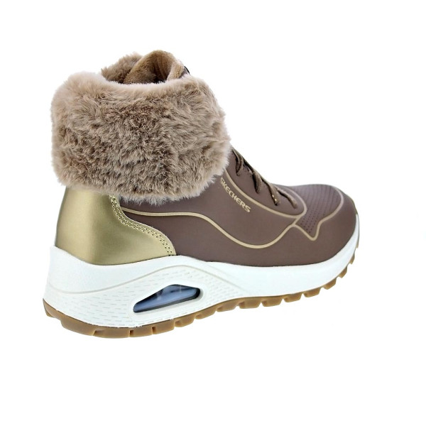 Botines Skechers zapatos Mujer modelo Uno Rugged Marrón 