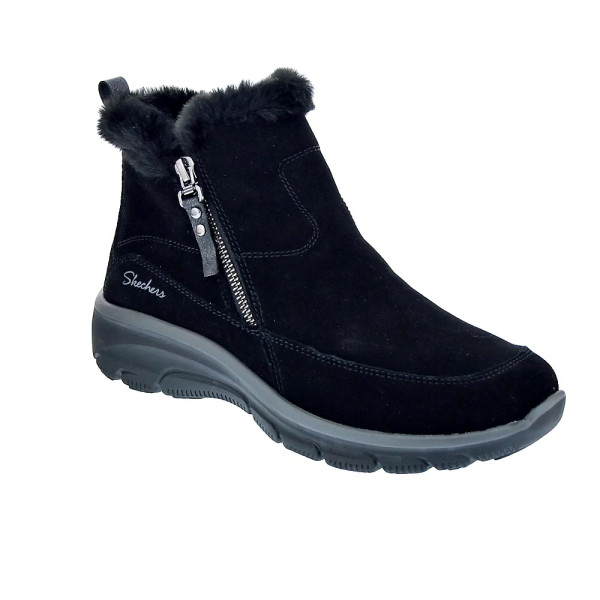 Botines Skechers zapatos Mujer modelo Easy Going Negro 