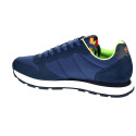 Zapatillas Sun68 AX zapatos Hombre modelo Tom Fluo Azul Cordón