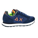 Zapatillas Sun68 AX zapatos Hombre modelo Tom Fluo Azul Cordón