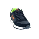 Zapatillas Sun68 AX zapatos Hombre modelo Tom Fluo Negro Cordón