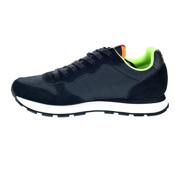 Zapatillas Sun68 AX zapatos Hombre modelo Tom Fluo Negro Cordón
