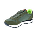 Zapatillas Sun68 AX zapatos Hombre modelo Tom Fluo Verde Cordón