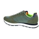 Zapatillas Sun68 AX zapatos Hombre modelo Tom Fluo Verde Cordón