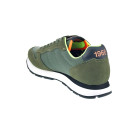 Zapatillas Sun68 AX zapatos Hombre modelo Tom Fluo Verde Cordón