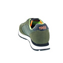 Zapatillas Sun68 AX zapatos Hombre modelo Tom Fluo Verde Cordón