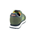 Zapatillas Sun68 AX zapatos Hombre modelo Tom Fluo Verde Cordón